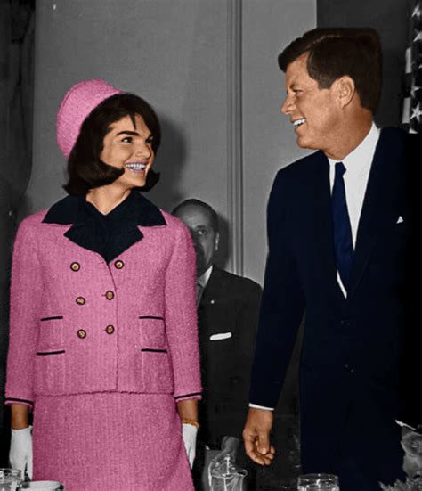 jacqueline kennedy pink chanel suit|jackie kennedy pink suit today.